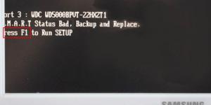 Что означает «S.M.A.R.T. status bad backup and replace error»? Что такое SMART HDD (жёсткого диска) Как исправить смарт статус жесткого диска